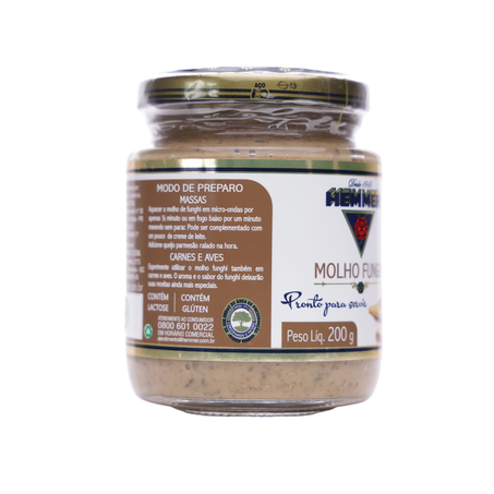 Molho funghi hemmer 220g 360-51