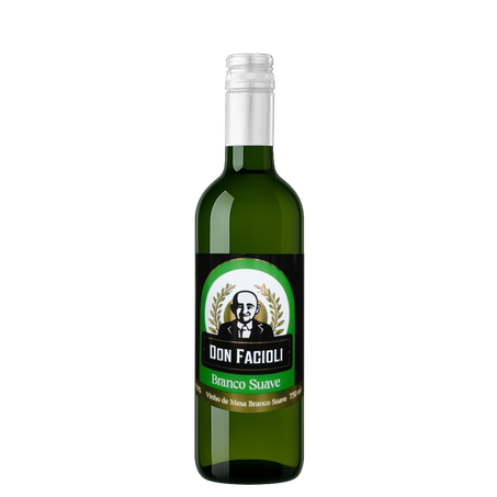 Vinho Don Facioli 750ml Branco Suave