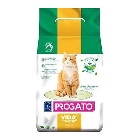 Granulado Higiênico Progato Vida Confort para Gatos 10kg