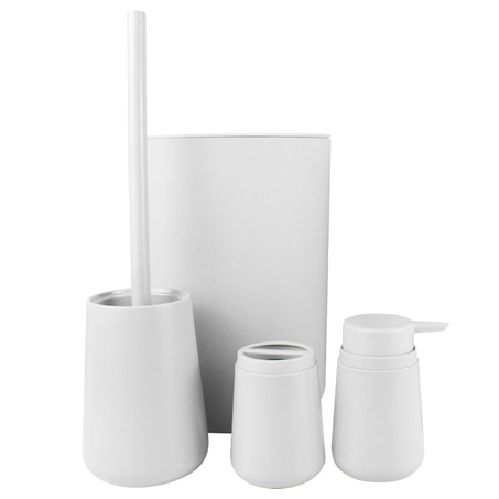 Conjunto Banheiro Mood Acqua Branco com 4 Peças