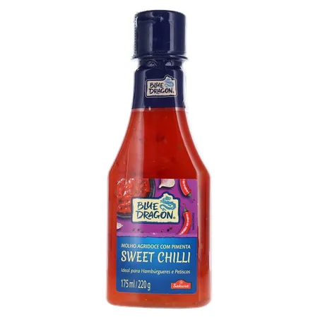 Molho Agridoce Blue Dragon Sweet Chilli com Pimenta Embalagem 175ML 360-1