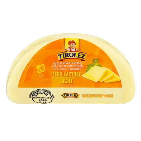 Queijo Tirolez Minas Padrão Zero Lactose kg