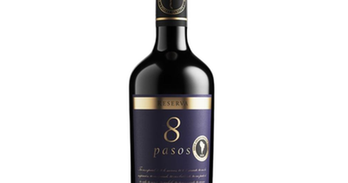 Vinho Tinto Chileno 8Pasos Reserva Carmenere 750ml