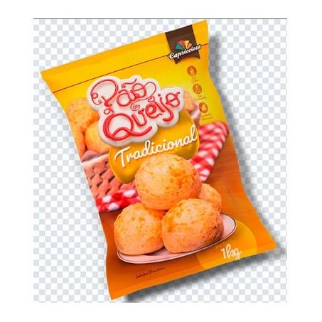 Pao queijo capricciosa tradicional cong 1kg