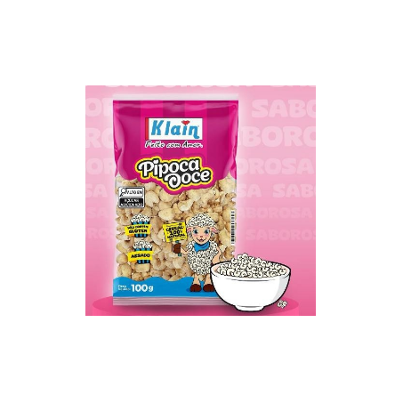 PIPOCA KLAIN DOCE 100G
