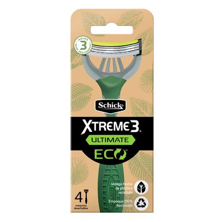 APARELHO SCHICK XTREME 3 ULTIMATE ECO 4 UNIDADES