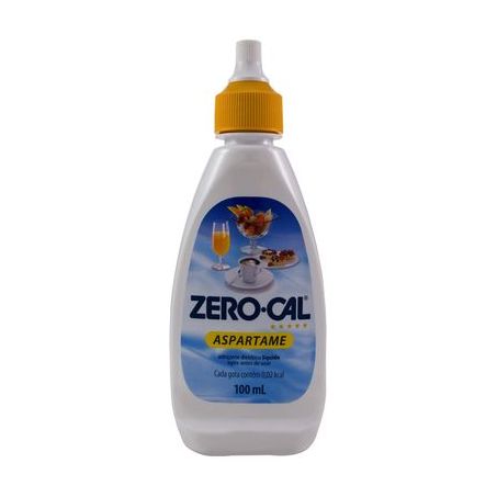 Adocante zero cal aspartame 100ml