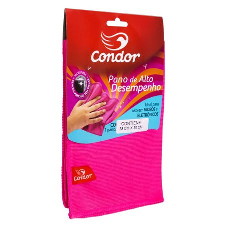 PANO MICROFIBRA CONDOR LIMPA VIDR VIDRO UN 360-3