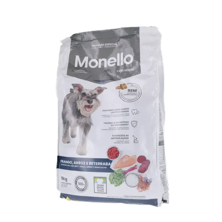 ALIM CAO MONELLO 1KG FRANG/ARROZ/BET 360-1