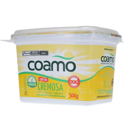 Margarina Coamo Cremosa 60  Lipidios 500g 360-3