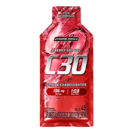 Suplemento Integral Médica Energy Gel Vo2 Pink Lemonade 45g