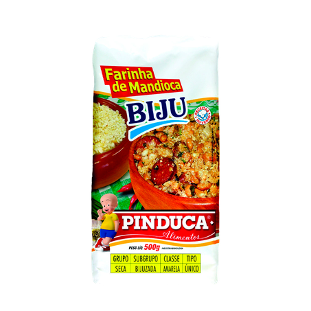 Farinha de mandioca pinduca biju 500g