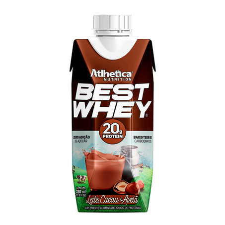 Shake Best Whey Leite, Cacau Avelã 330ml