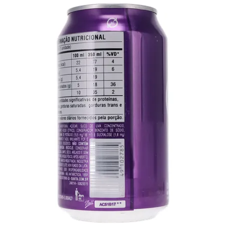 Refrigerante de Uva Sukita Lata 350ml 360-22