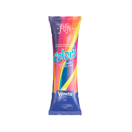 Sorvete Veneto Picole Colors 43g .