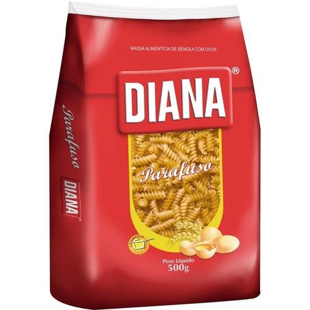 Massa diana parafuso com ovos 500g