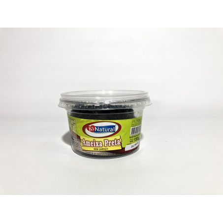 Ameixa preta ki natural 150g sem caroço pote