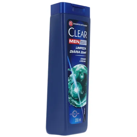 SHAMPOO CLEAR ANTICASPA MEN 2 EM 1 200ML 360-31