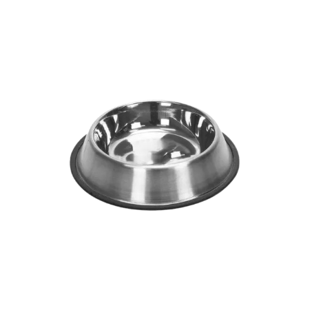 COMEDOURO P/ ANIMAIS INOX 150ML RIO TIJUCAS 192680