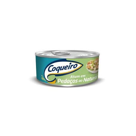Atum coqueiro pedaços ao natural 170g
