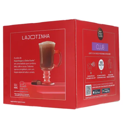 Café em Cápsula Nescafé Dolce Gusto Lajotinha Kopenhagen 170G 360-22