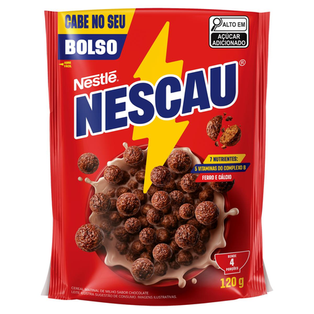 Cereal Matinal Nestlé 120g - Nescau - Sachê