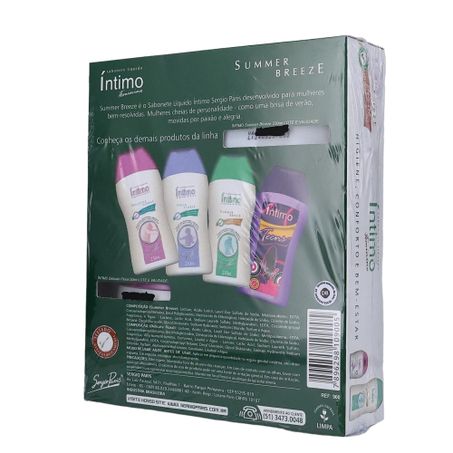 Sabonete intimo sergio paris s.brezz.kit 360-21
