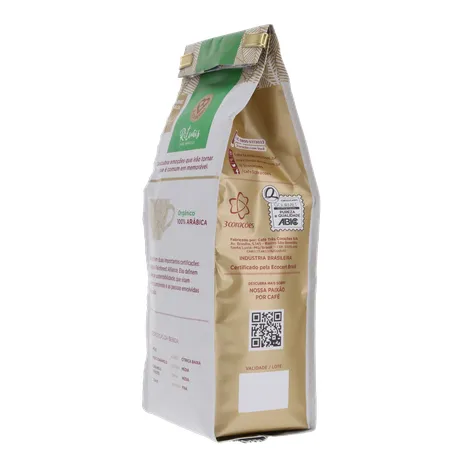 Café Moído 3 Corações Rituais Orgânico 250g 360-24