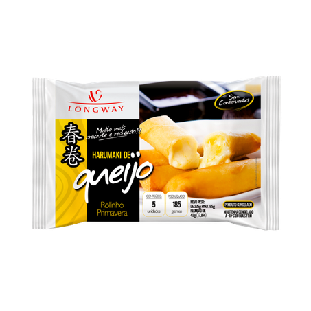 Rolinho de Primavera Long Way Queijo 225g
