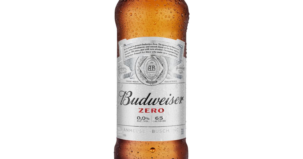 Cerveja Budweiser 330ml - Zero Álcool - Long Neck