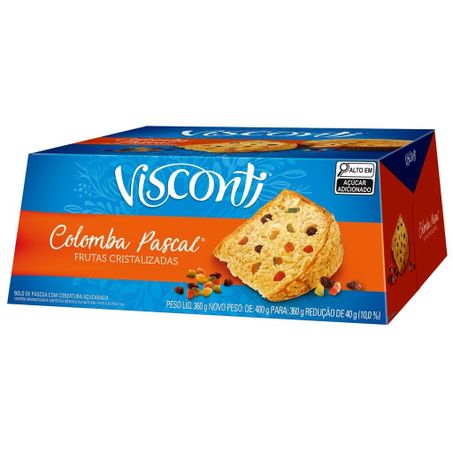 Colomba visconti 360g frutas