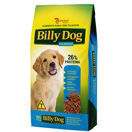 RAÇÃO PARA CÃES FILHOTES BILLY DOG