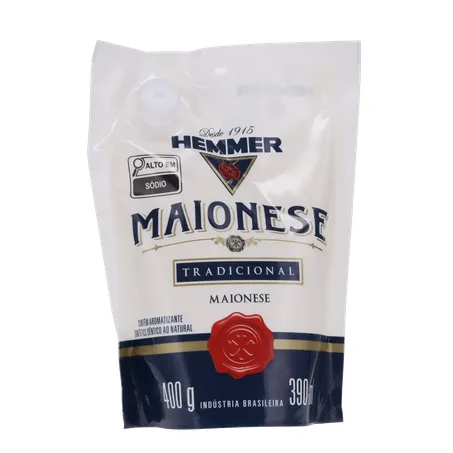 MAIONESE HEMMER 400G TRADICIONAL 360-35
