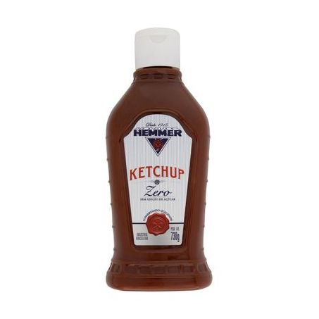 KETCHUP ZERO HEMMER 730G 