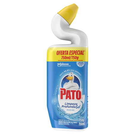 Desinfetante Pato 750ml - 5 em 1 - Marine - Squeeze