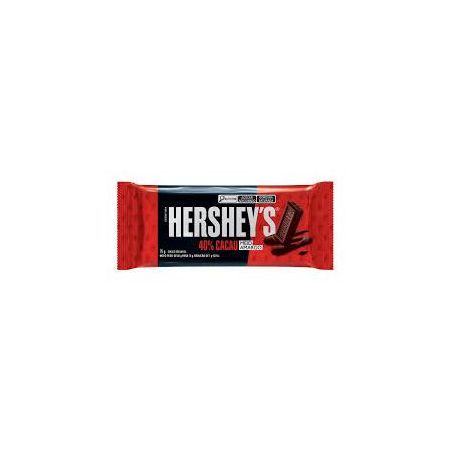 Chocolate hershey's meio amargo 40% cacau 75g