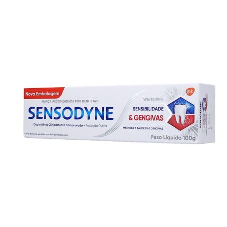 Creme Dental Sensodyne Whitening Sensibilidade E Gengivas 100g 360-3
