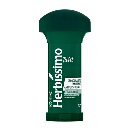 DESOD CREME TWIST HERBISSIMO 45G TRADICIONAL