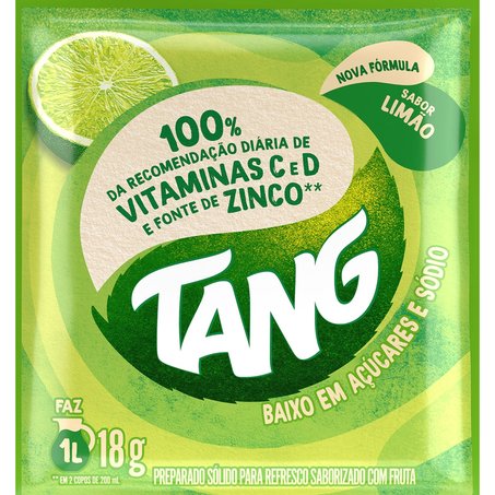 Refresco pó tang limão pacote 18g