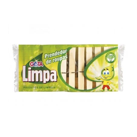 Prendedor gota limpa c/12 un