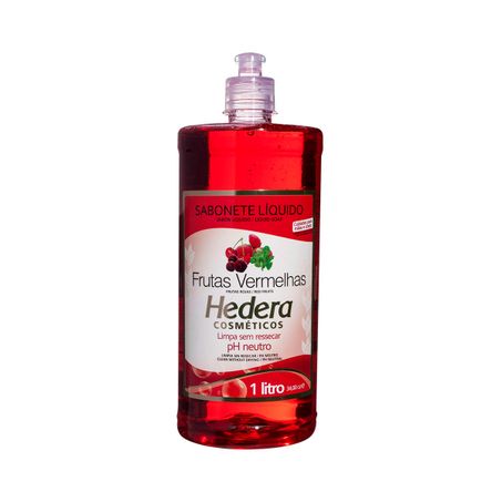 Sabonete liq.hedera frutas vermelhas 1l