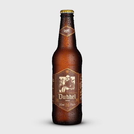 CERVEJA SAINT BIER  DUBBEL 355ML