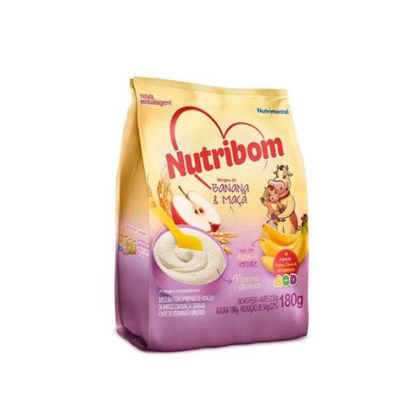 MINGAU NUTRIBOM 180G BANANA E MACA