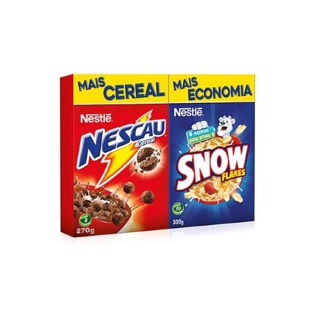Cereal Mat Nestle Snow 230g + Nescau 210g Kit C/2
