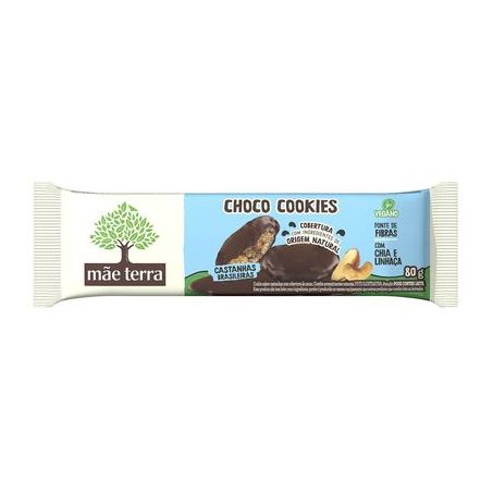 Mae terra choco cookies 80g castanhas br