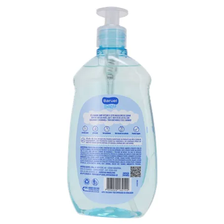 SABONETE LÍQUIDO INFANTIL BARUEL BABY PELE DELICADA PUMP 400ML 360-19