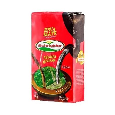 Erva mate schneider 500g naturaly