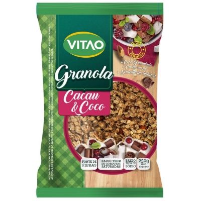 Granola choc/coco vitao 250g