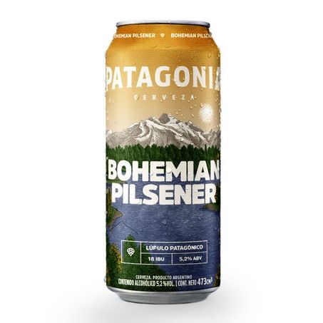 Cerveja patagonia bohemian pilsener 473ml