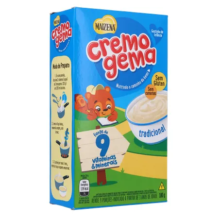 Mingau Tradicional Maizena Cremogema Caixa 180gr 360-33